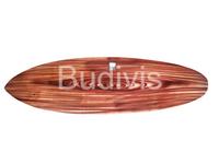 Planche de surf en bois en gros, décoration de la maison, thème voiture VW, décoration miniature en bois unique avec peinture à l'aérographe