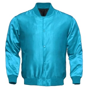 Blank Embroidery Silk Wholesale Custom <b>Mens</b> Satin <b>Jacket</b> Top Quality Breathable Satin <b>Jackets</b> for <b>Mens</b> - Product Image 4