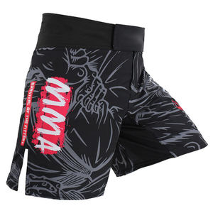 Nuevos pantalones cortos MMA en blanco con sublimación para hombres y mujeres, pantalones cortos de lucha personalizados al por mayor, pantalones cortos de boxeo - Product Image 1