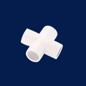 Raccords de tuyauterie en PVC-U de haute qualité, flexibles, écologiques, anti-corrosion, durables, en forme de T, en tailles standard pour la plomberie - Product Image 5