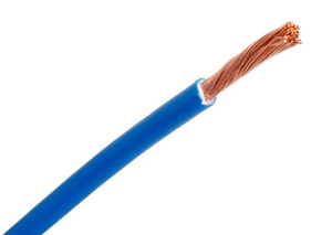 Cavo in filo blu 4mm2 100m. Flessibile - Product Image 1