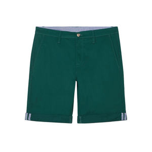 Pantalones Cortos Chino Casuales de Lona Media, Suaves, Cómodos, Elásticos, Transpirables, para Hombre, Sin Arrugas, con Bolsillos Laterales, Botones Ajustables y Cierre de Cremallera - Product Image 1