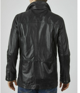 แจ็กเก็ตหนังสำหรับผู้ชายแจ็คเก็ตหนังสไตล์ใหม่ล่าสุดสำหรับฤดูหนาว - Product Image 3