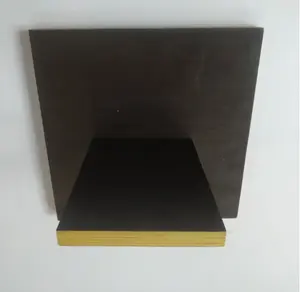 Großhandel Fabrik schwarz folie-beschichtetes Sperrholz Blatt 4 × 8 folie-beschichtetes Sperrholz für den Bau Baugerüste Sperrholz
