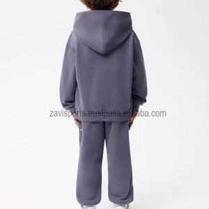 Survêtement à capuche personnalisé pour garçons 2025, survêtement pour enfants surdimensionné, prix de gros, survêtement pour garçons de haute qualité confortable - Product Image 2