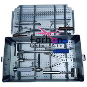 Juego de instrumentación de uñas elásticas con caja de estuche Instrumentos quirúrgicos - Product Image 1