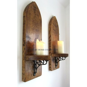 Applique murale aspect luxe au design unique plaqué or montée en surface applique décorative à bras en fer pour la décoration de la maison et du jardin - Product Image 5