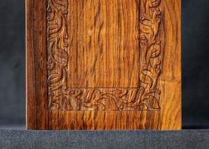 Wooden <b>Urn</b> <b>for</b> <b>Human</b> <b>Ashes</b> <b>for</b> Male/FemaleRosewood Wooden Cremation <b>Urn</b> Box with Tree of Life - Wood <b>Urns</b> <b>for</b> Pet Adult (<b>Small</b>) - Product Image 3