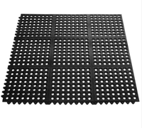 Nouvelle arrivée Tapis de sol industriel en caoutchouc Usines Ateliers Hôtels Cuisine Personnalisé Drainage facile Pas facile Changement Conception creuse