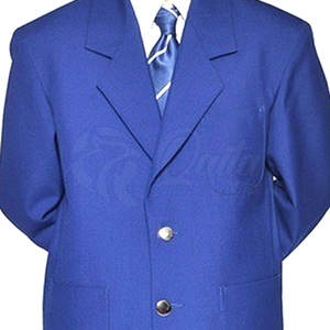 Ensemble blazer et pantalon d'uniforme moderne et élégant pour garçons avec broderie et logo - Product Image 4