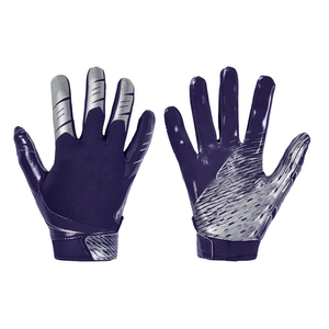 Guantes de Fútbol Americano Personalizados de Alta Calidad con Palma Superadherente de Silicona Impresa, Guantes Premium para Receptor con Agarre Sublimado - Product Image 6