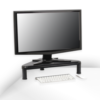 Suites intelligentes en plastique noir moderne coin bureau ordinateur TV moniteur support en stock
