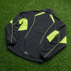 <b>Men</b> Black Lime Green <b>Running</b> Windbreaker <b>Jacket</b> Lightweight Zip Up Athletic Sports Outdoor Training <b>Jacket</b> - Product Image 3
