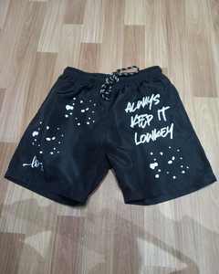 Conjunto de cortavientos ligero informal de primavera para hombre, pantalones cortos estampados DTG de cintura elástica, transpirables de calidad superior - Product Image 5