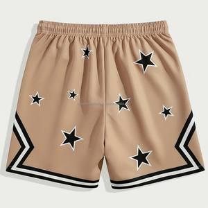 Shorts de basketball pour hommes en mesh respirant à séchage rapide, imprimé personnalisé Los Angeles, été 2026 - Product Image 2