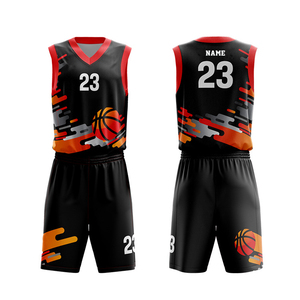 Hauts d'uniforme de basket-ball James pour hommes séchage rapide sublimation uniformes de sport respirant grande taille vêtements de sport personnalisés - Product Image 6