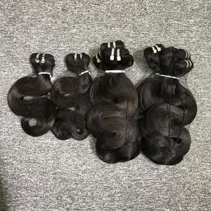 ขายส่ง WEFT Body Wave สี #2, หุ้นใหญ่ ผมบริสุทธิ์คุณภาพสูง 100% ผมบริสุทธิ์, ผมดิบเวียดนาม - Product Image 6