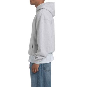 Últimas sudaderas con capucha extragrandes de punto personalizadas para hombre, 100% algodón, de alto gramaje (300g), antiarrugas, de corte holgado, tipo jersey. - Product Image 3