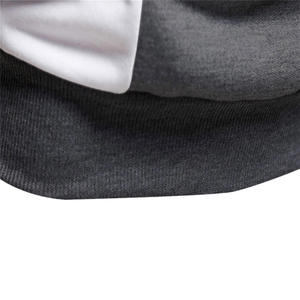 Sweat à capuche pour hommes avec cordon de serrage et poche kangourou personnalisé pour hommes vente en gros OEM lourd de haute qualité - Product Image 3