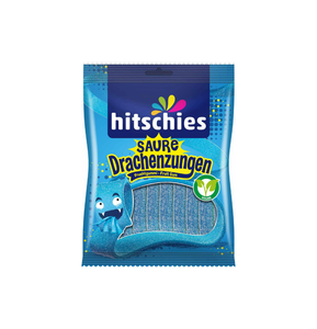 Wholesale Hitschies Sour Dragon Tongues 125g 364 Kcal Per 100g 81g Carbohydrates For Quick Energy Boost Candy Snack - Product Image 1