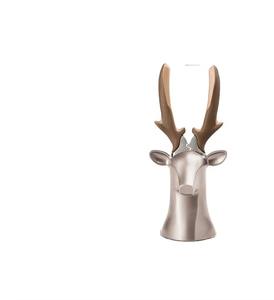 Decoraciones navideñas para interiores Par de ciervos decorativos navideños de aluminio Reno a precio razonable - Product Image 3