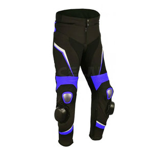 Precio asequible Racing Motorcycle Biker Pantalones de cuero Hombres Moto Pantalones de cuero en nuevo estilo - Product Image 1