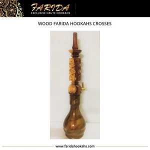 Mini Cachimbas de Lujo Farida en Oferta, Diseño Egipcio Único, Talladas a Mano en Madera con Acabado Lacado, Incluye Cruces Decoradas en Latón - Product Image 3