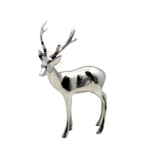 Nouveau design en aluminium bougeoir avec 4 bougies en nickel brut pour décoration de noël bougeoir fait à la main personnalisé - Product Image 5