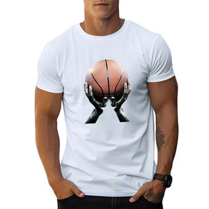 เสื้อยืดผู้ชายผ้าคอตตอน 100% คุณภาพสูง พิมพ์ลายตัวอักษรตามสั่ง สำหรับฤดูร้อน สไตล์สตรีทแวร์ ขายส่ง - Product Image 2