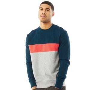 2025 venta al por mayor de sudaderas con capucha de cuello redondo de lana de algodón sudaderas con logotipo personalizado de talla grande sudaderas de manga larga para hombres sin capucha - Product Image 1