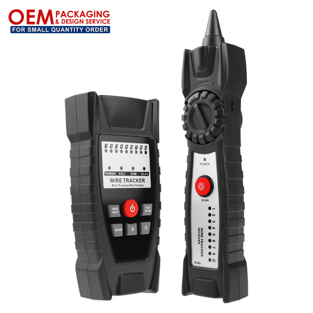 Quality Professional Inspection Networking Cable Tester Wire Tracker for Telephone, Internet, Wiring (OEM Packaging Available)