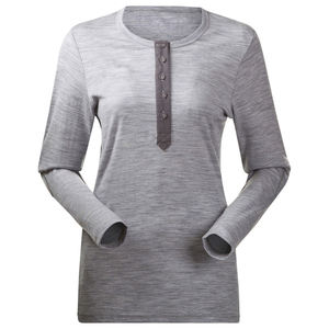 T-shirt gris uni unisexe 100% coton T-shirt à manches longues T-shirts unis personnalisés pour l'impression T-shirts pour femmes sérigraphie - Product Image 2