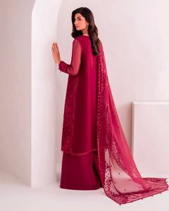Tenue de soirée fantaisie Salwar Kameez avec séquence détaillant des manches complètes et Designer Dupatta pour les fonctions de mariage - Product Image 4