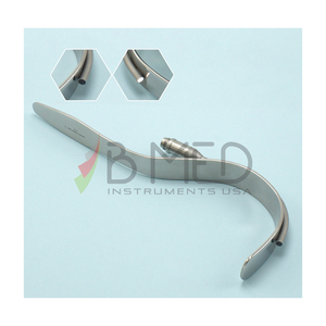 OR Grade Deaver Retractor With Fiber <b>Optic</b> 22mm Blade 8.5 Plastic Surgery Customizable Size - Product Image 1