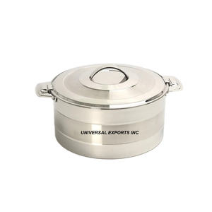 Réchauffeur de nourriture en métal fini noir blanc attrayant casserole faite à la main avec Design classique ustensiles de cuisine de luxe Hotpot fournitures - Product Image 4