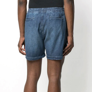 Pantalones cortos transpirables y de secado rápido para hombre de manga corta con lavado ácido para hombre teñidos lisos en diferentes tamaños - Product Image 3