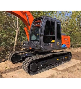 Excavadora de orugas Hitachi de 12 toneladas usada, excavadora de buena condición, componentes de núcleo, caja de cambios de motor, bomba hidráulica KYB Honda - Product Image 3