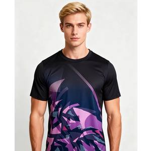 Camiseta Deportiva de Manga Corta Sublimada Personalizable de Alta Calidad, Unisex, de Secado Rápido y Absorción de Humedad para Correr y Gimnasio en Verano - Product Image 6