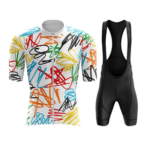 Ensemble de cyclisme pour hommes personnalisé uniforme extérieur respirant nouveau design short bas quantité minimale de commande fourniture OEM taille adulte impression grande taille - Product Image 6