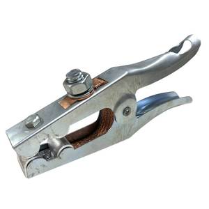 Abrazadera de tierra con abrazadera de tierra de acero de soldadura de malla de cobre 300 AMP - Product Image 1