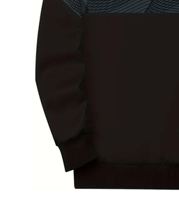 Sudadera de Cuello Redondo Holgada de Punto con Forro Informal de Invierno de Alta Calidad, Personalizable, Lisa, para Hombre, de Poliéster/Algodón - Product Image 5