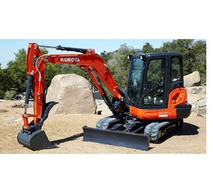 Nueva Miniexcavadora Kubota KX040-4, Máquina Compacta de Construcción para Excavación, Zanjado, Jardinería, Movimiento de Tierras y Trabajos de Servicios Públicos - Product Image 3