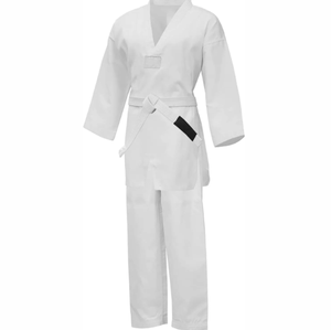 Uniforme de entrenamiento de Jiu Jitsu de algodón de secado rápido de alta calidad Unisex Diseño personalizable Karate Martial Top Servicios OEM disponibles - Product Image 3