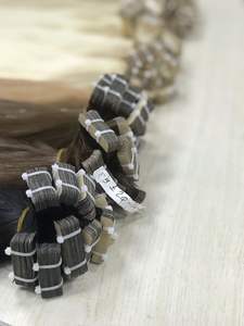 BigG Hair 100% Extensiones de cabello virgen vietnamita Super Double Luxury Tape-In Bleach Blonde Bundle Raw Cabello humano Grado a - Product Image 3