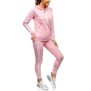 Ensemble de survêtement de jogging pour femmes, survêtements respirants, vente en gros, survêtement de jogging pour femmes, ensemble de survêtement à capuche et pantalon 2 pièces, survêtement OEM - Product Image 3