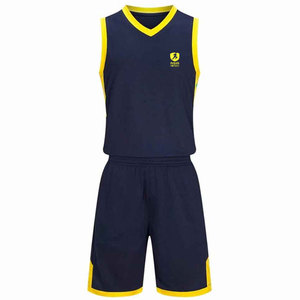ชุดบาสเก็ตบอลชายคุณภาพสูง ชุดทีมครบชุด พร้อมเสื้อและกางเกงขาสั้น น้ำหนักเบา ทนทาน เหมาะสำหรับเยาวชน - Product Image 1