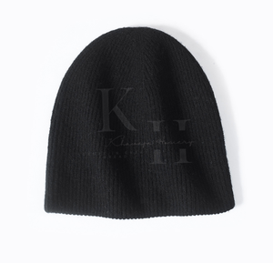 Gorro Vintage de algodón liso de Color sólido con estilo, gorro de punto de invierno, textura suave, transpirable, impermeable, informal, para exteriores - Product Image 3