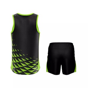 Uniformes de atletismo superventas % poliéster diseño personalizado transpirable con color gris para equipos logotipo incluido - Product Image 2
