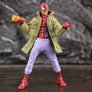 Set de Figuras de Acción de Spider-Man Clásico de Marvel, Nuevo Modelo de Juguete de Plástico con Diseño de Personajes, Accesorios de Anime - Product Image 5