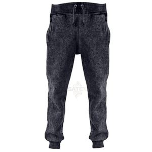 Wholesale Acid Washed Men's Casual <b>Oversized</b> <b>Sweatpants</b> Embroidery Custom Logo Polyester/Cotton OEM Service Custom Colors Sizes - Product Image 4